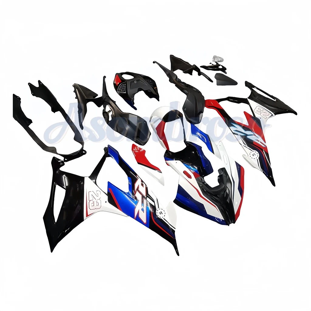 

Для BMW S1000RR 2019 2020 2021 2022 S 1000RR: Комплект пластиковых обтекателей из ABS-пластика, запчасти для ремонта мотоциклов, облицовка кузова ﻿ Новый