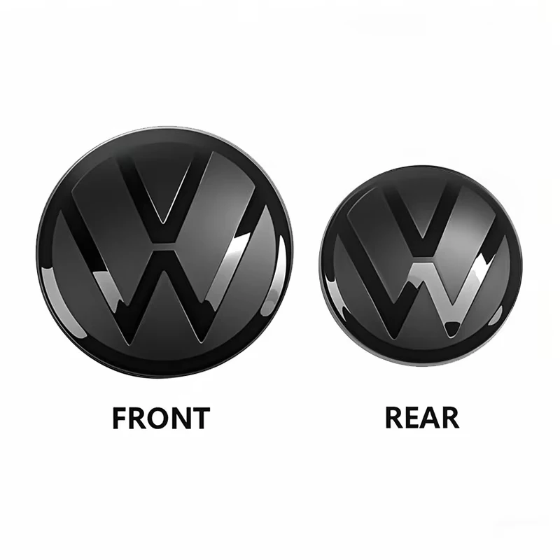 Nicht betreffend ACC – Auto-Frontgrill- und Heckklappen-Emblem für Peugeot, VW Polo, Golf MK7, Passat, Tiguan, CC, T-ROC, Arteon / Auto-Schlüsselanhänger