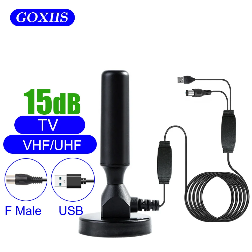 Antenna TV digitale interna HD da 980 miglia Antenna HDTV dvb-t/T2 DVBT2 Antenna TV UHF VHF antenne DTV Antenna