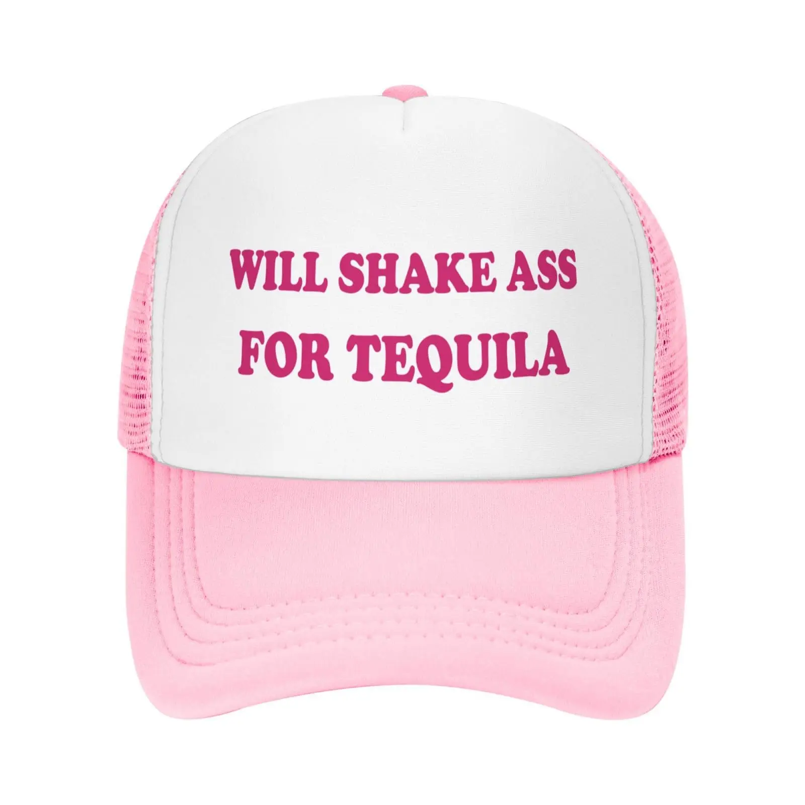 Will Shake-Ass for-Tequila-Funny Trucker Hats Men Women-Humor Gag Gift Joke-Vintage Baseball Caps Adults Party Hats