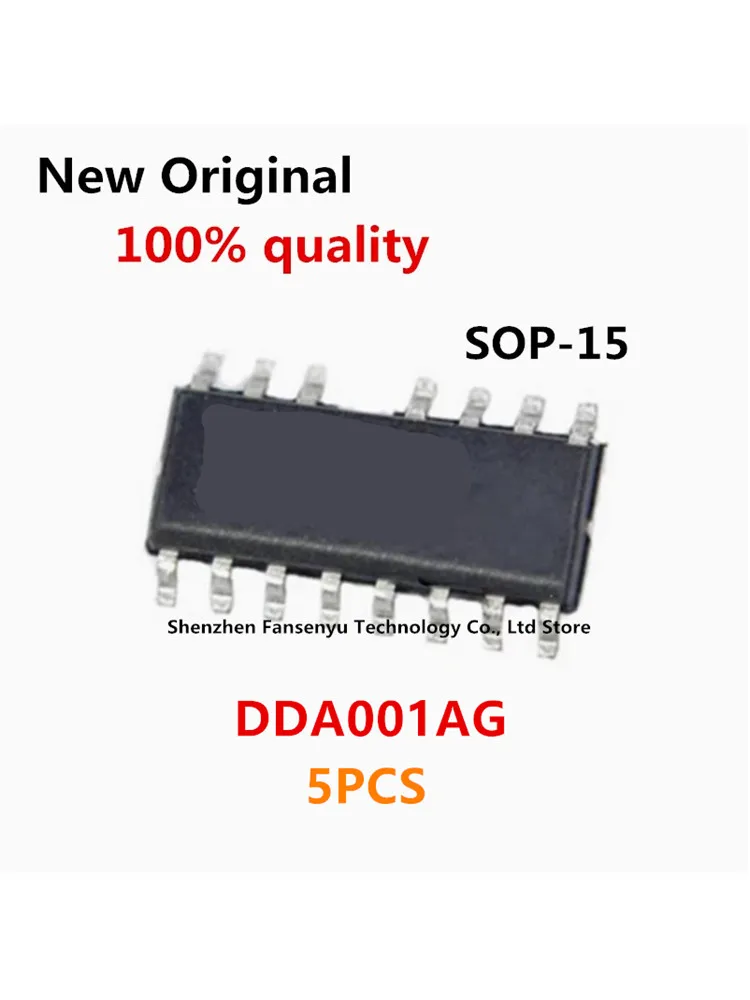 (5piece)100% New DDA001AG DDA001 DDA001A SOP-15 Chipset