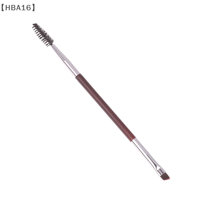 눈썹 브러쉬 속눈썹 빗 메이크업 브러쉬 듀얼 엔드 각진 브러쉬 스풀리 브러쉬 2 In 1 속눈썹 눈썹 브러쉬 세트 메이크업 도구