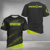 2025 New Spartan 3D Graphic Printed T Shirt Men Fitness Gym Compression Short Sleeve Breathable T Shirt O-neck Top T Shirts