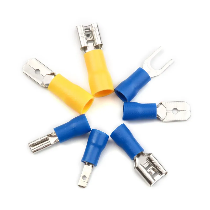 280Pcs Crimp Spade Terminal Assorted Electrical Wire Cable Connector Kit Crimp Spade Insulated Male Female Crimping Tools