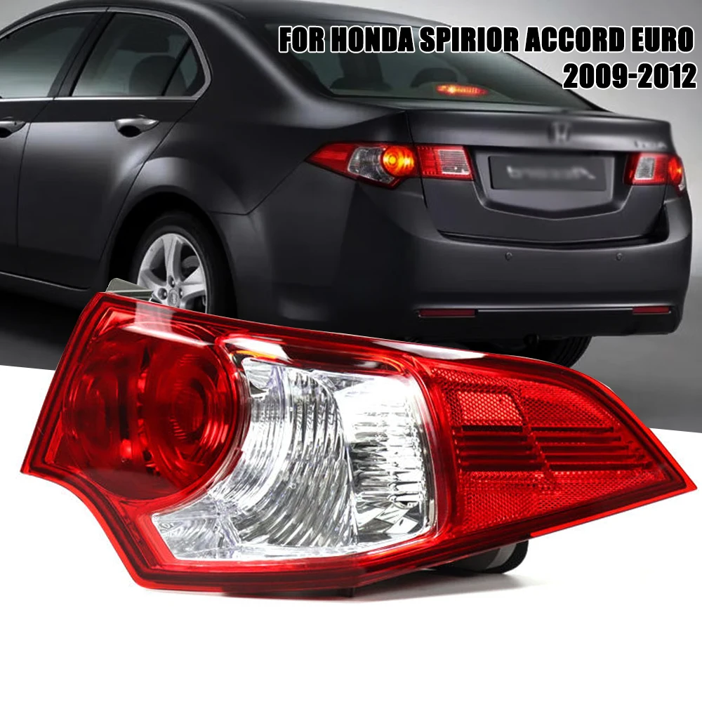 الجانب الأيسر/الأيمن الذيل مصباح لهوندا سبيور أكورد اليورو 2009 2010 2011 2012 الخلفية الذيل ضوء مصباح مكبح مع