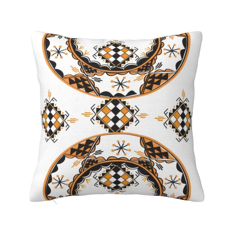 

Custom Nordic Z Imazighen Sofa Cushion Cover Polyester Kabyle Berber Amazigh Proud Throw Pillow Case