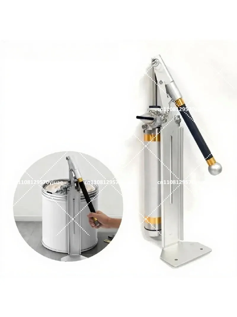 Manual Feeding Pump Gel Liquid Aluminum Alloy Suction Tool for Indoor Outdoor Use