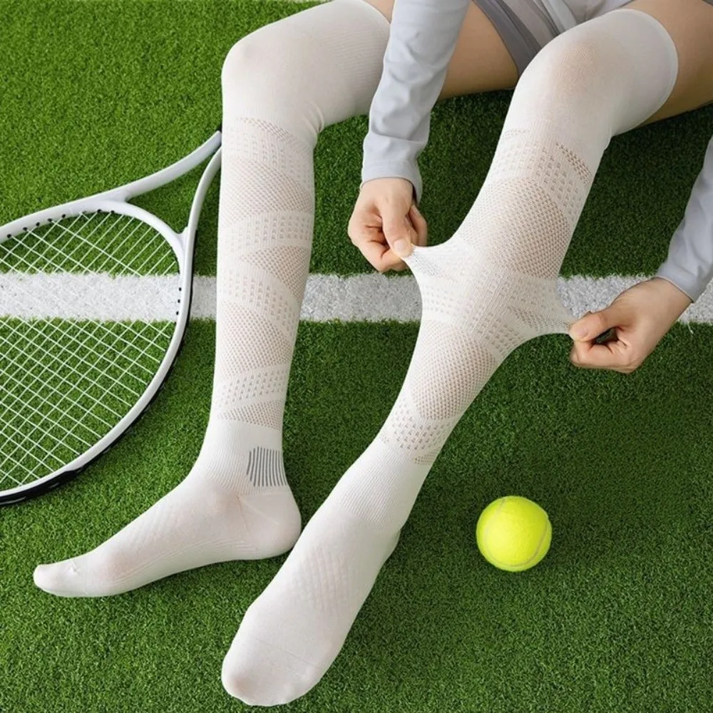 Knee High 9-15mmHg Compression Socks Circulation Athletic Recovery Graduated Pressure Socks Elastic Sports Stockings