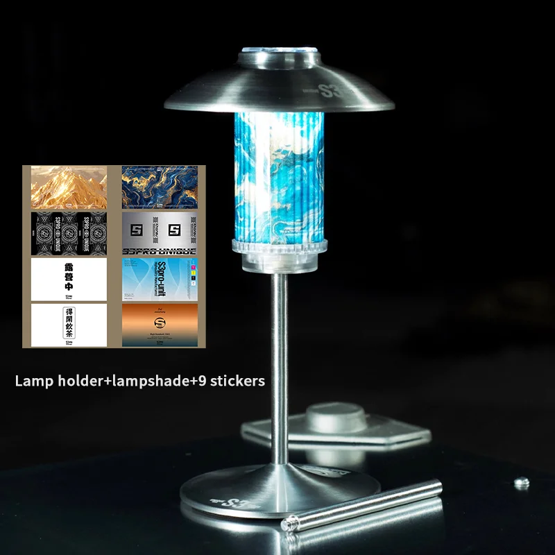 DOTWISE 5000mAh Transparent 38 Light 38 Explore Camping Lanterns Portable Outdoor Tent Light USB Charging 6 Lighting Modes