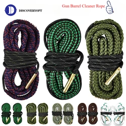1PCS Reusable Bore Gun Barrel Cleaner Rope Hunting Barrel Snake for 5.56mm/.223/.22/9mm/Cal .380/12 GA/. 30 Cal/.308 Rifle