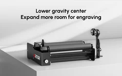 Engraving Module Ortur YRR 3.0 Y-Axis Rotary Roller for Laser Engraving Cylindrical Objects Cans Widely Compatible Laser Parters