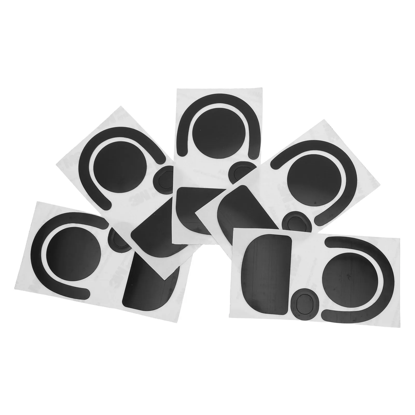 

5 Sheets Mouse Feet Skates Pads Non-Slip Replacement Self-Adhesive for Gaming Mouse Glide Sticker Computer Accessory