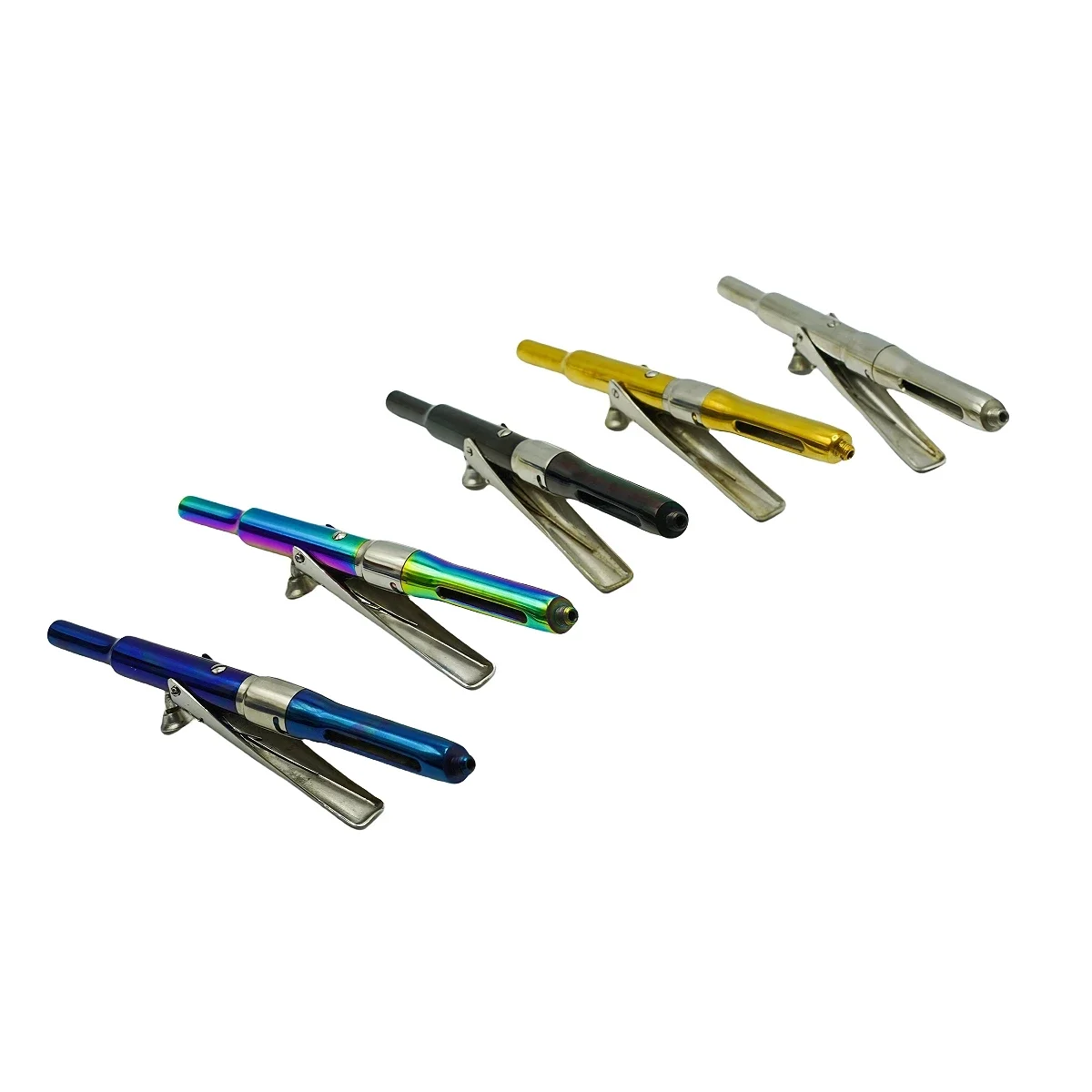 1Pc Dental Stainless Steel Citoject Intraligamental Syringes Anesthetic Self Aspirating Auto Passive Gun Anesthesia Tools 5Color