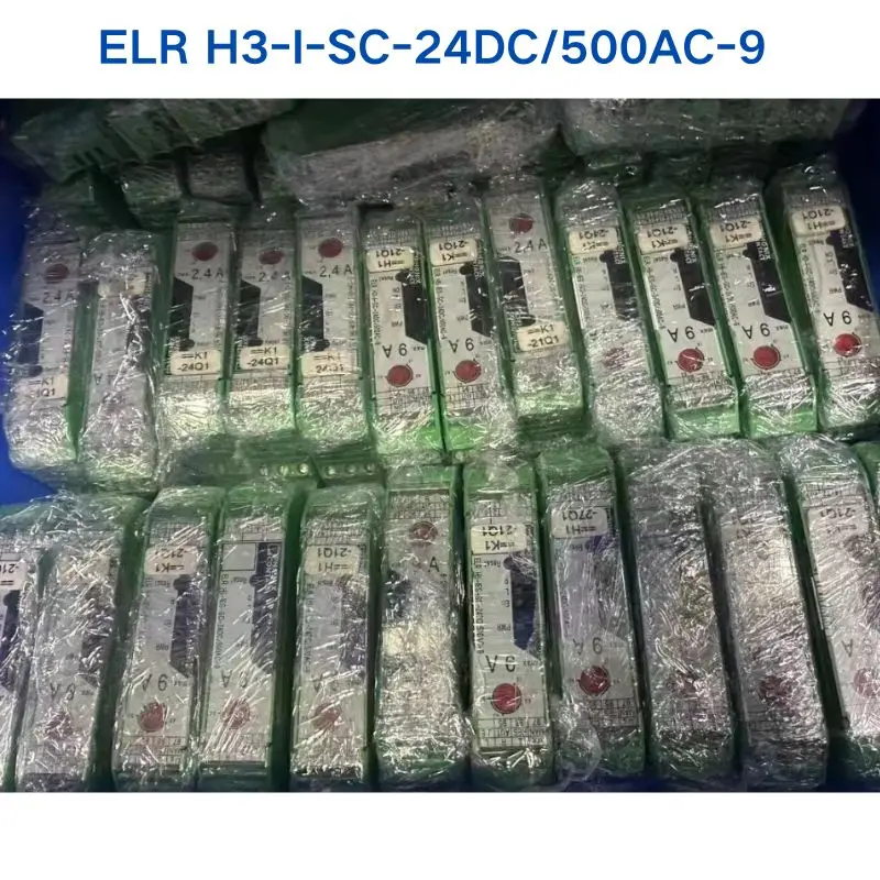 Second-hand test OK for PHOENIX starter  ELR H3-I-SC-24DC/500AC-9 2900545 1 piece