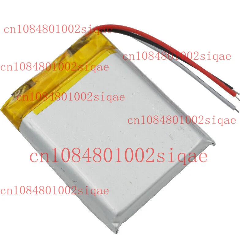3.7V 800mAh 2.96Wh Batería recargable LiPo 603040 Termistor 3 cables NTC