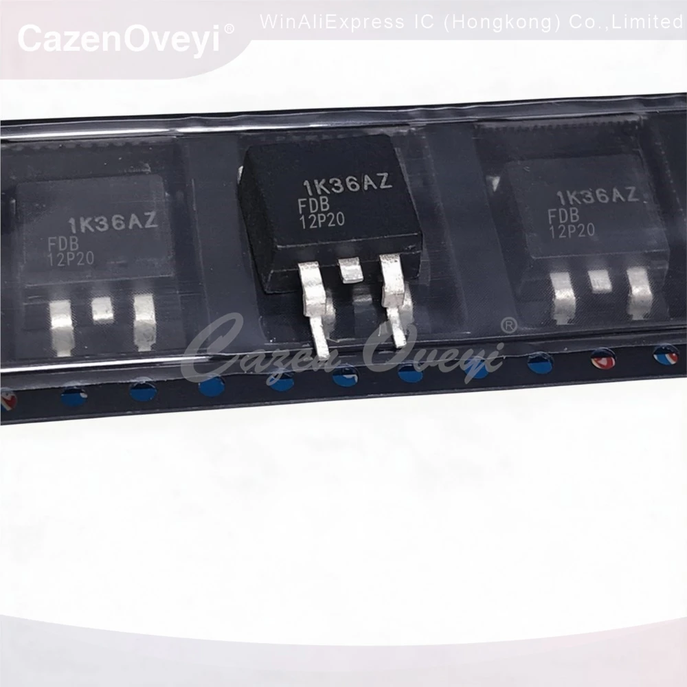 5PCS FDB12P20 IRF2804 40V 75A IPD80R280P7 80R280P7 5R250P IPB50R250CP 550V 13A B18N20 STB18N20 200V 18A MUR15120 1200V 15A