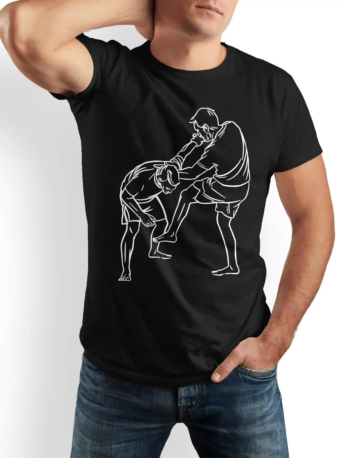 

Israeli Martial Arts Krav Maga Graphic T-Shirt 100% Cotton O-Neck Short Sleeve Summer Casual Mens T-shirt Streetwear