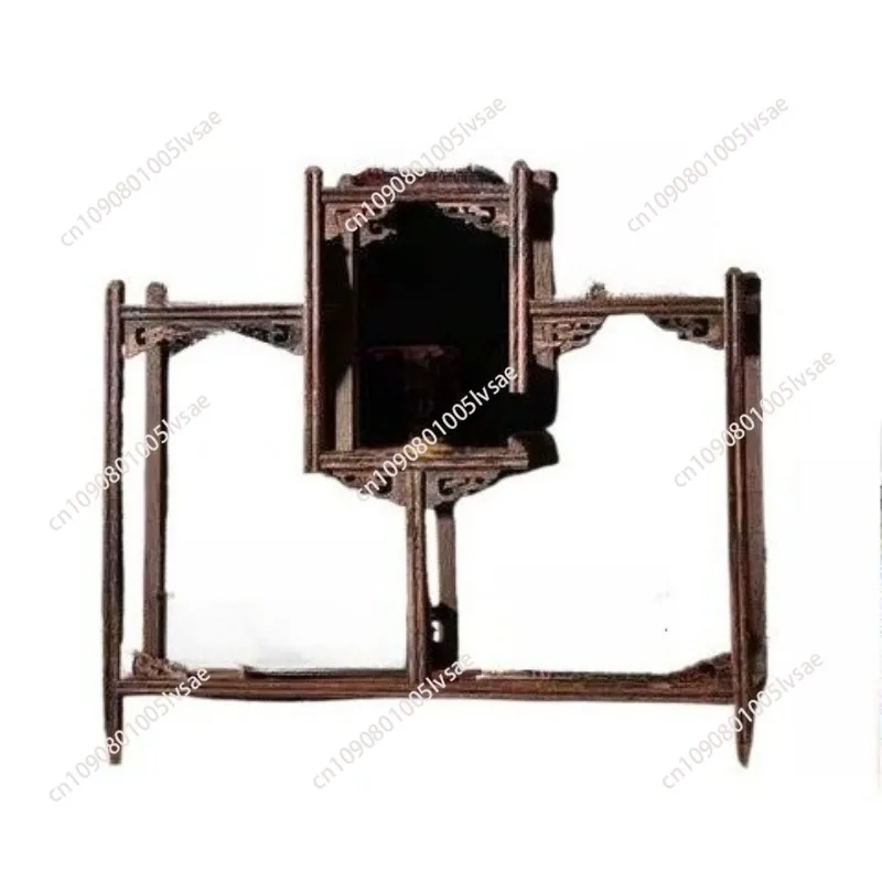 Tetera china de Kung Fu, soporte de exhibición para manualidades, estantes, tetera, juego de té, soporte de exhibición tallado en madera, decoración, accesorios de té para el hogar