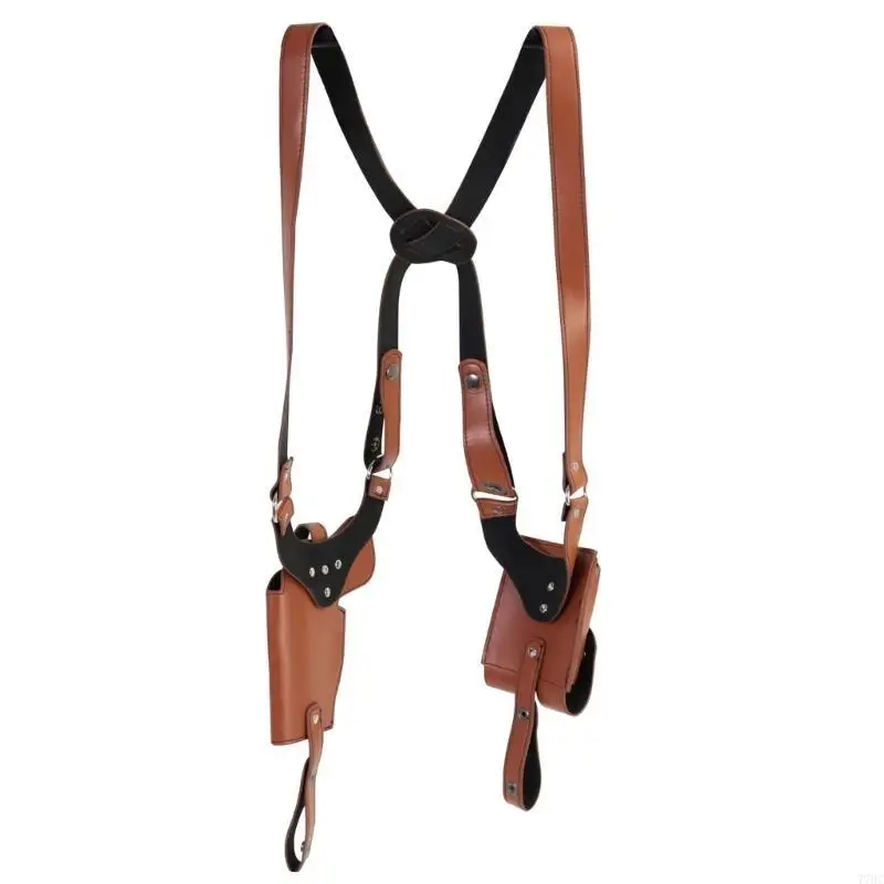 

77HC Leather Shoulder Holsters Tactically Underarm Holsters Handgun Carry