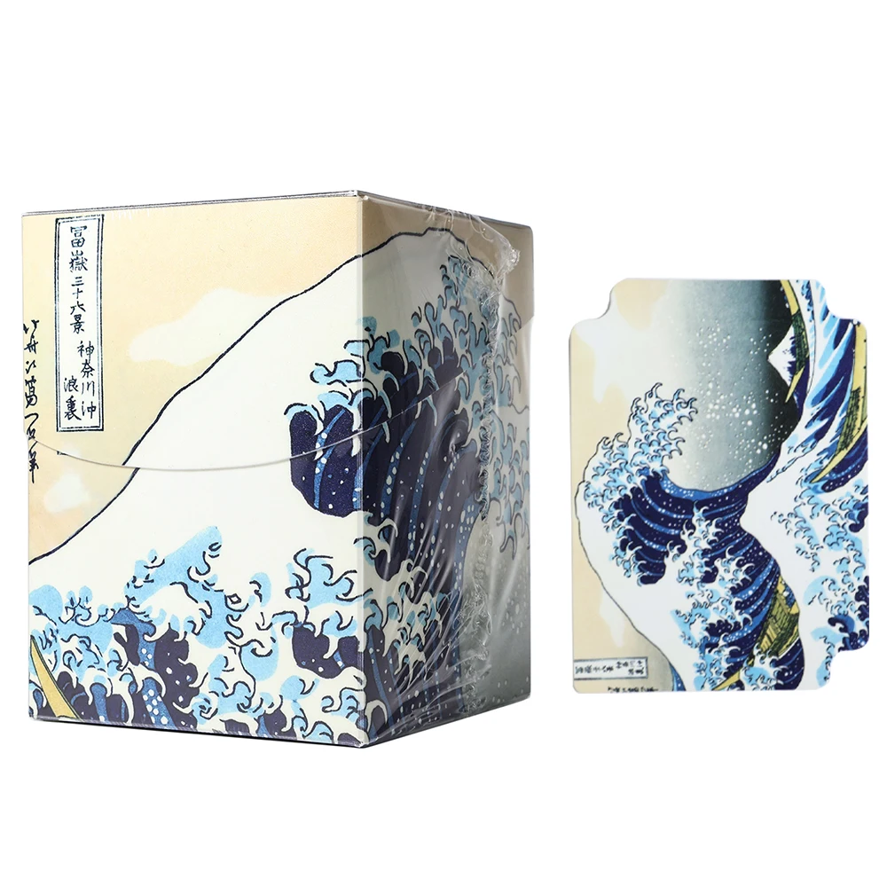 100+ Basic Lands Plastic Card Box with Dividers image