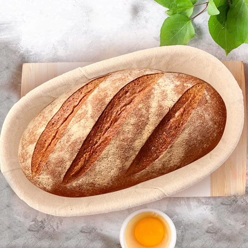 Baking Tools Banneton Set Dough Fermentation Bread Proofing Baskets for Professional and Home Bakers Sourdough Rattan Basket