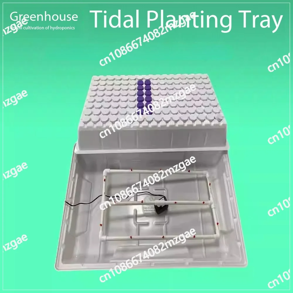 Hydroponic Cloning Tray & Aeroponic System - ABS Nursery Pots with Spray Misting for Home Garden Vegetable Growing