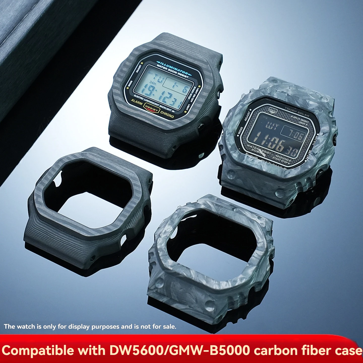 Carbon Fiber Modified Watch Ca - Casio Watch G-Shock Dw-5600 ulasan dan harga