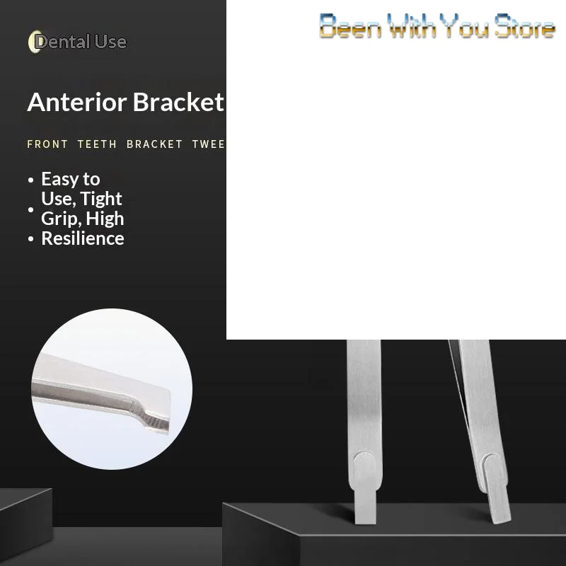 Dental Bracket Tweezers Reverse Action Serrated Dentistry Instruments Stainless Steel Dental Tools Dentisty