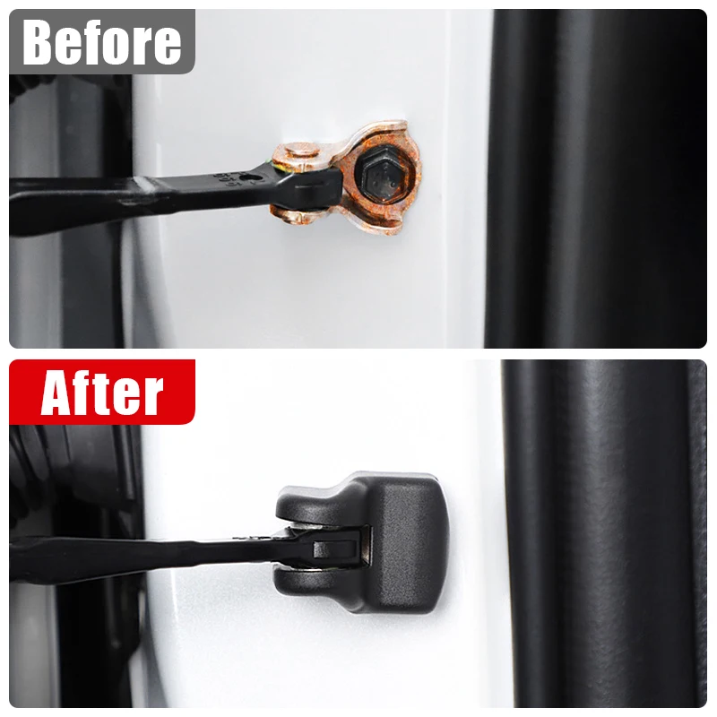 For Toyota Camry XV70 2018 2019 2020 2021 2022 2023 Car Door Convex Buckle Limiter Door Lock Cover Stopper Protector Clip Trims