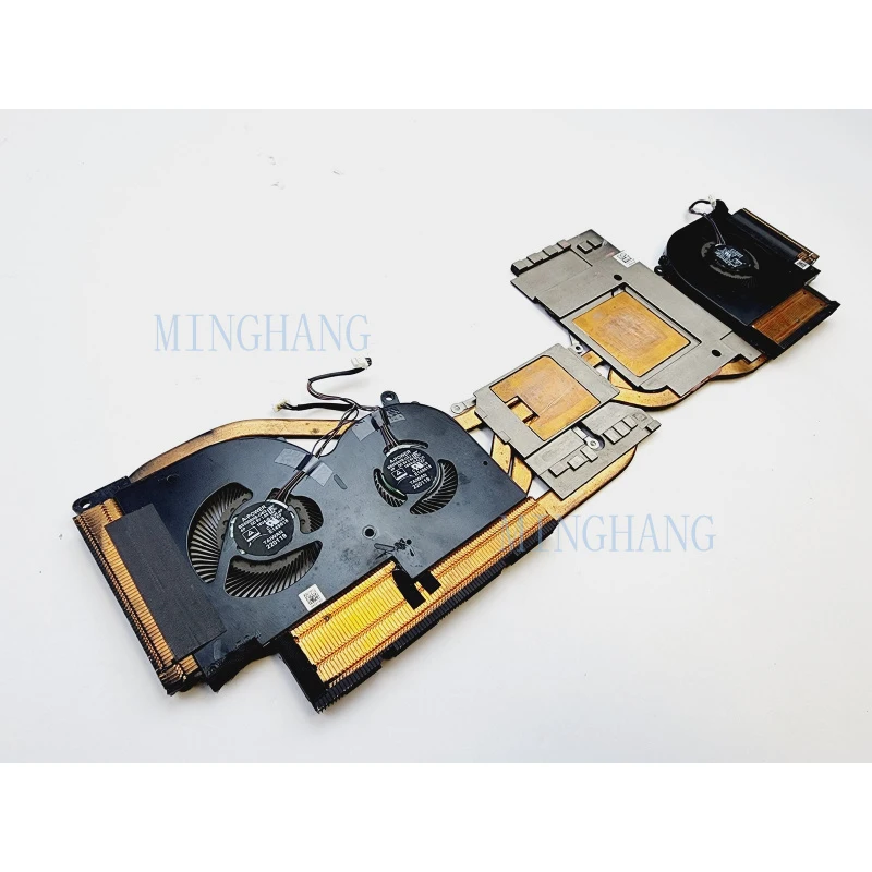 M   for MSI Stealth GS66 12UGS Laptop Cooling Heatsink + Fans Module P/N E32-2501081-A87