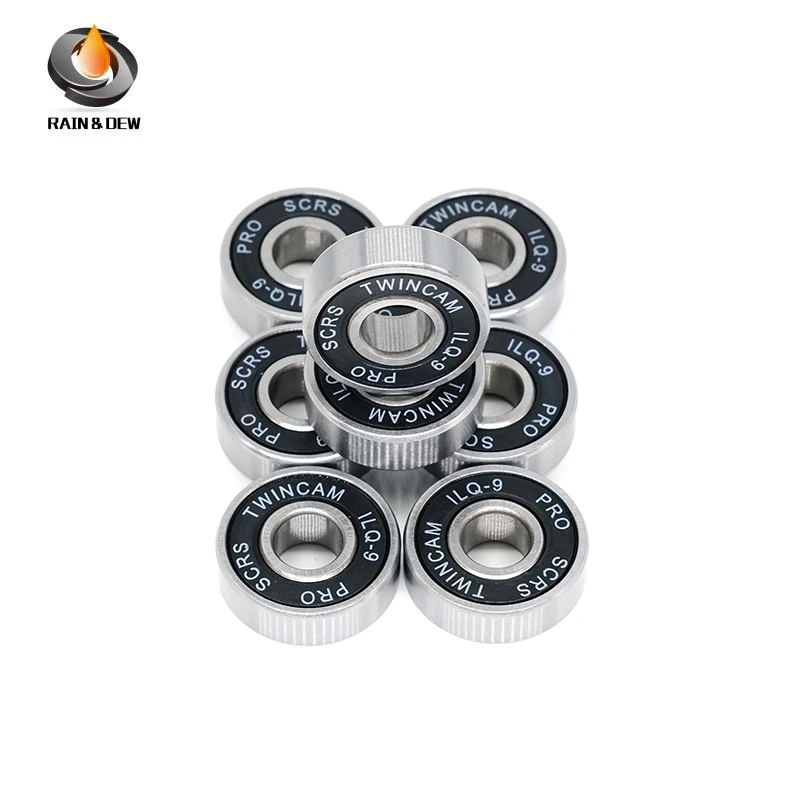 

8 шт., подшипники для роликовых коньков 608-2RS, 8x22x7 мм