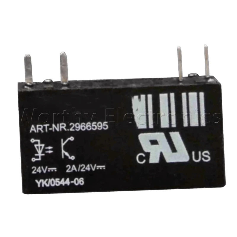 Free shipping 10pcs/lot relay 24VDC 2A 4PIN ART-NR.2966595 NO.2966595