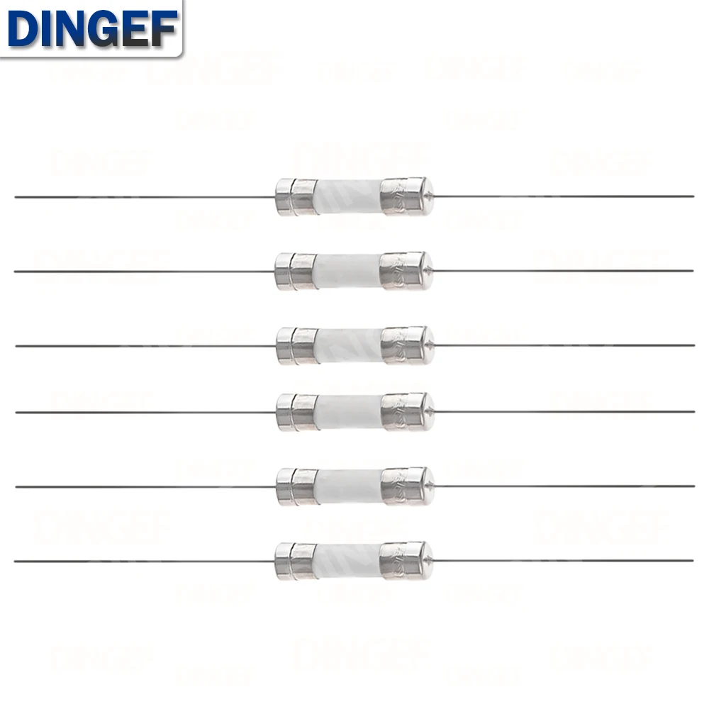 10PCS 5*20mm Fast Break Ceramic Fuse Slow Blow Tube Fuse With pin 5X20MM 250V 0.5A 1A 2A 3A 4A 5A 6A 7A 8A 10A 12A 15A 20A 25A