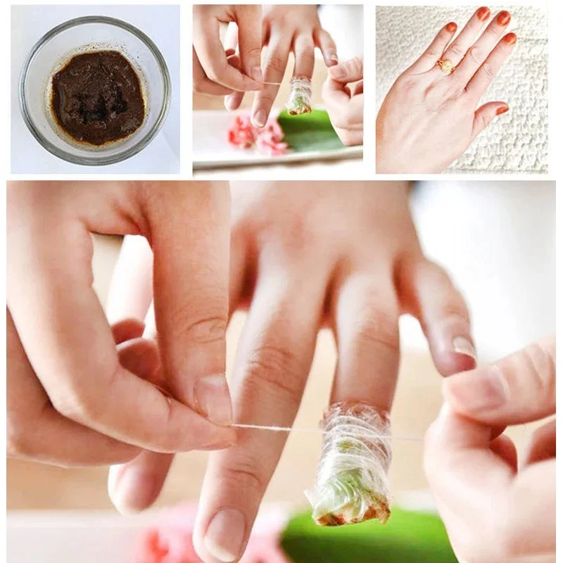 40g/Pcs Henna Nail Dye Powder Natural Plant Henna Deep Red Brown Color Nail Shine Powder Nail Art Natural Colors