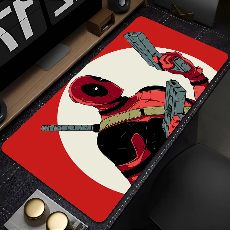 Mouse pad gamer laptops teclado tapete deskmat acessórios de computador protetor de mesa gamer player pc tapete d-deadpools mousepad