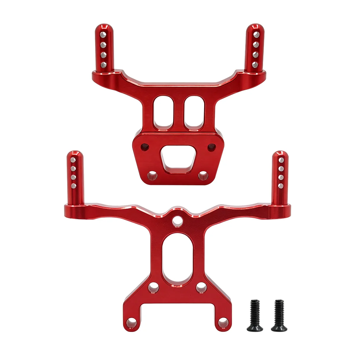RC-Auto-Metall-Front- und Heckrahmen, passend für WLtoys 1/14 144018, Teile zur Modifikation von ferngesteuerten Autos.