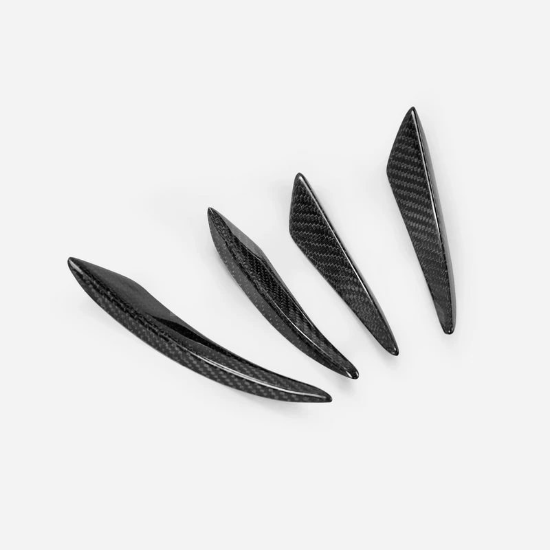 

suitable for For F22 EXOT Style Car Parts Carbon Fiber Front Bumper Canard