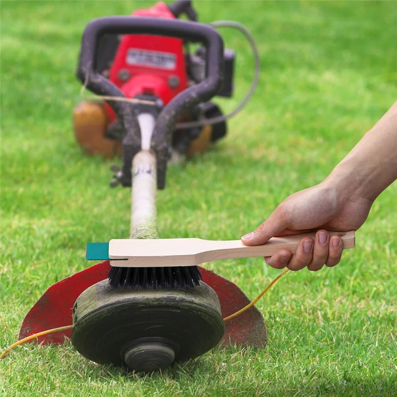 

ABKY-Scraper Brush, скраб-кисть, набор из 2 предметов для чистки палубы газонокосилки-для использования в саду на открытом воздухе