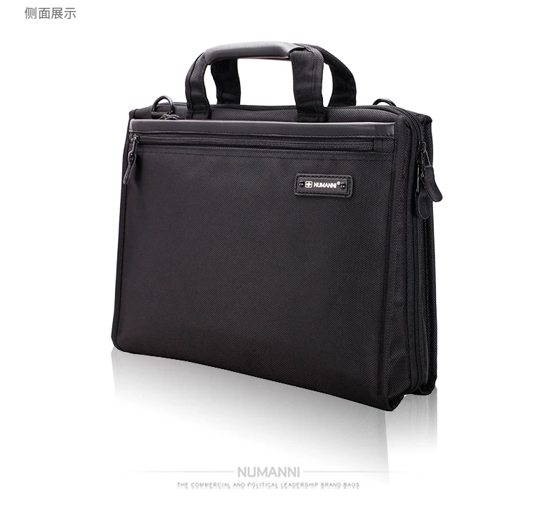 Numani Numani Leisure Shoulder Bag, homens carregando computador maleta, bolsa de ombro de negócios, original