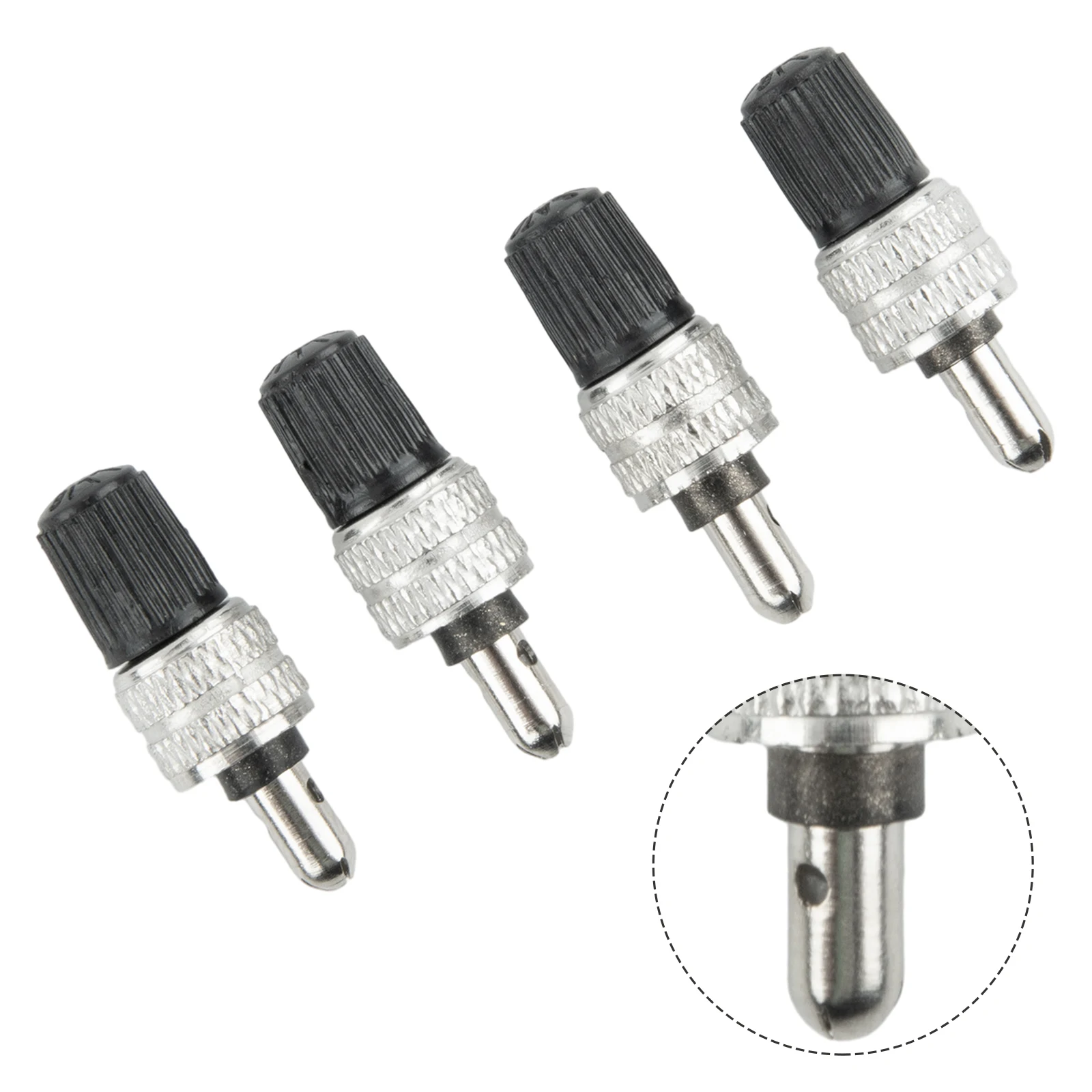 Cycling Parts 4 X Bicycle Valve Silver Stainless Steel Replacement Bicycle Maintenance Bike Tools Dunlop Valve For Wheel Germany