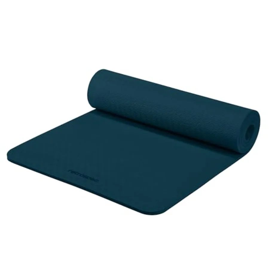 

Zuma Yoga Mat 1/2 Inch Thick Non Slip Workout Mat TPE Exercise Mat for Yoga Pilates and Stretching 72x24in