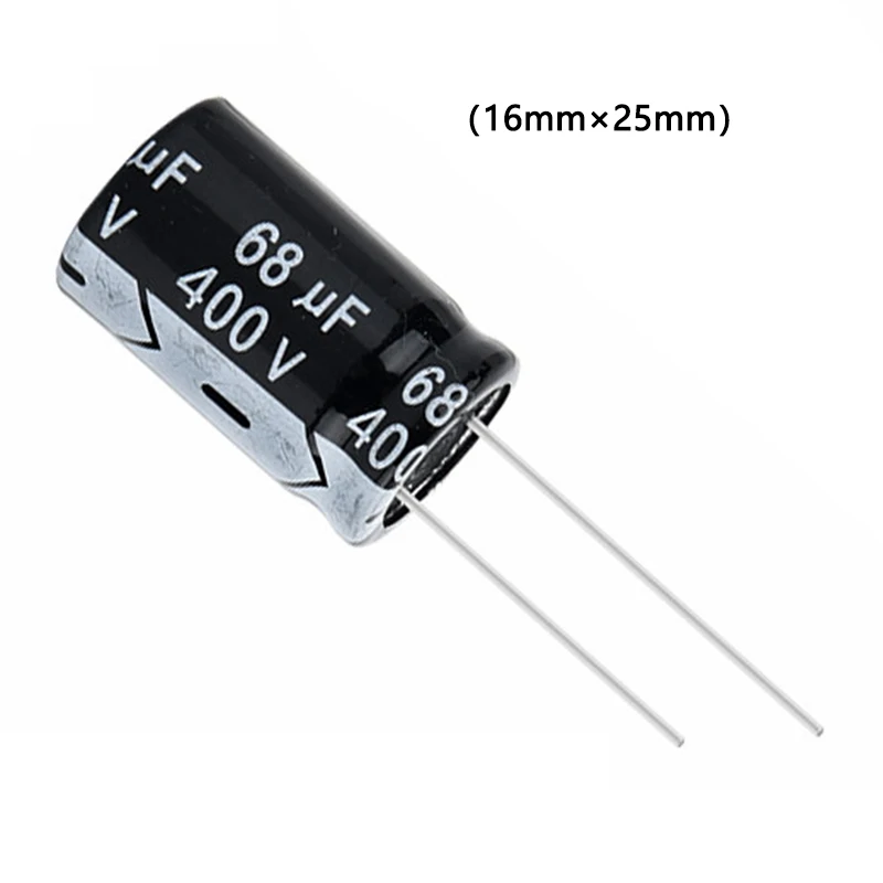 Electrolytic Capacitor 400V 68UF New Original High Frequency Durable Capacitor Specification 16×25mm/18x20mm