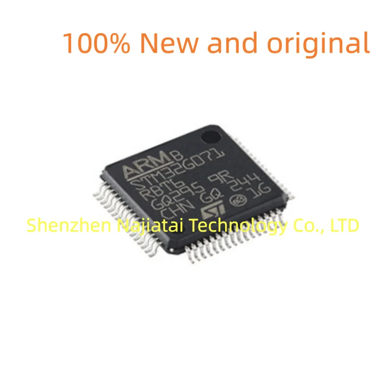 

10 шт./лот, 100% новый оригинальный чип STM32G071RBT6 STM32G071 LQF64 IC