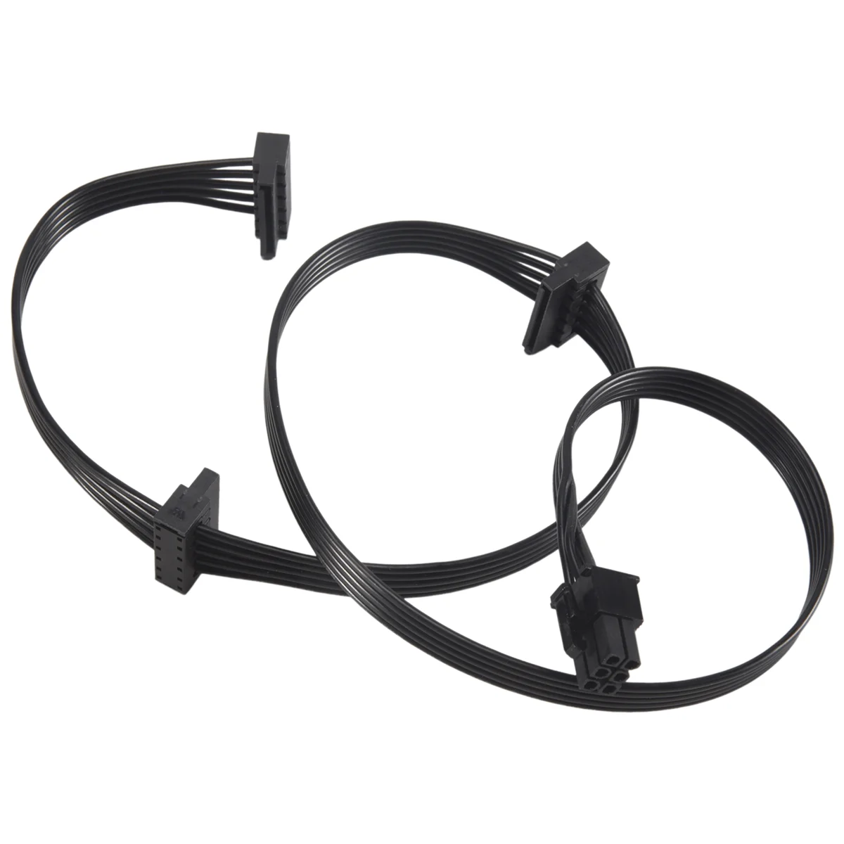 

Кабель питания A72T PCIe с 6-контактным разъемом на 3 SATA для блока питания Seasonic Focus Plus Platinum FOCUS+ Series 850PX 750PX 650PX 550PX