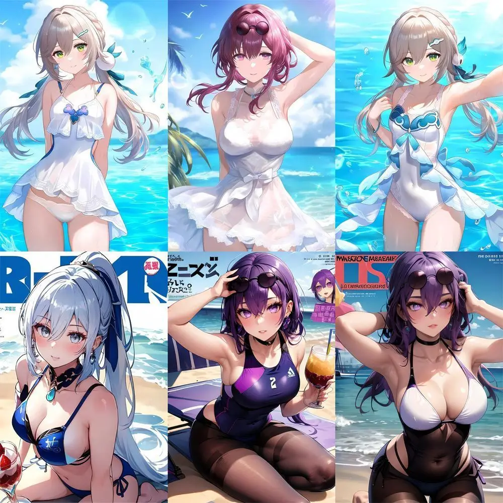 هونكاي-ملصقات أنيمي شخصية نسائية ، شارات رسومات كرتونية ، سكة نجوم ، خوذة ، لوح تزلج ، لاب توب ، دراجة نارية ، ملصق ، 61 *