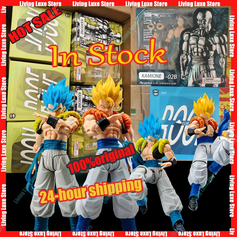 Nowe figurki akcji Tonsenarttoys Kamione 02A 02B Dragon Ball Z Gojita SHF Super Saiyan SSJ Gogeta Dragon Anime, dostępne od ręki.
