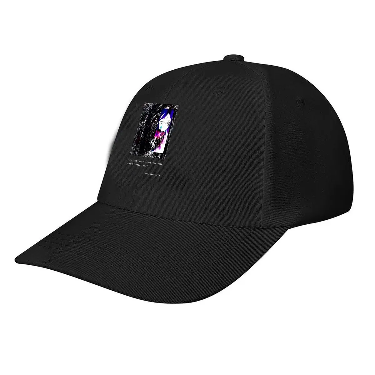 Anime Girl Dark Abstract Art Baseball Cap Fashion Men Sunhat Women's Outdoor Sports