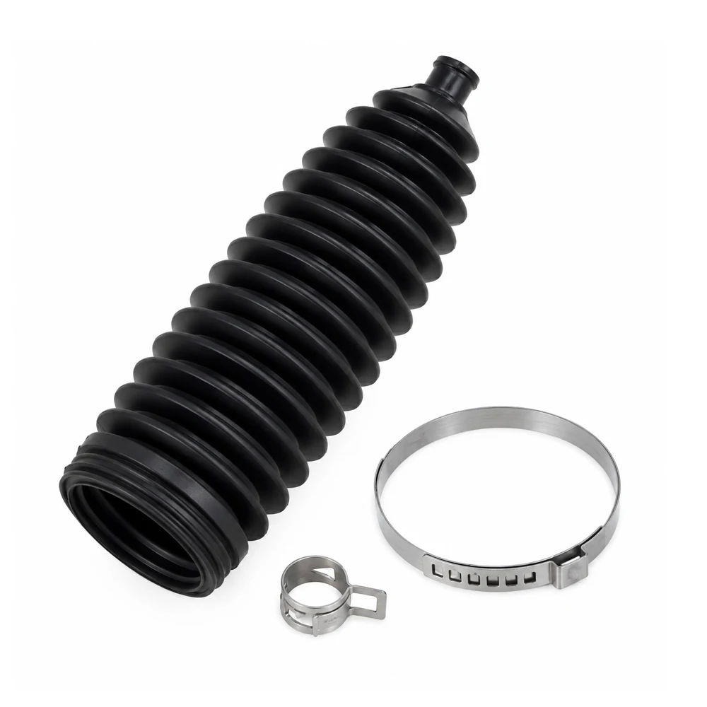 For BMW 230i M240i 330i 430i M340i M440i 330e X3 X4 2023-2025 Steering Rack Boot 32106871895 Rubber and Stainless Steel