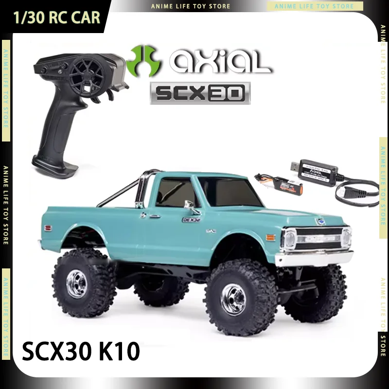 

New Axial SCX30 K10 Rc Car 4WD Brushed 2S Electric Off-Road Climbing Off-road Pickup Remote Control Car Truck Children Gifts Toy