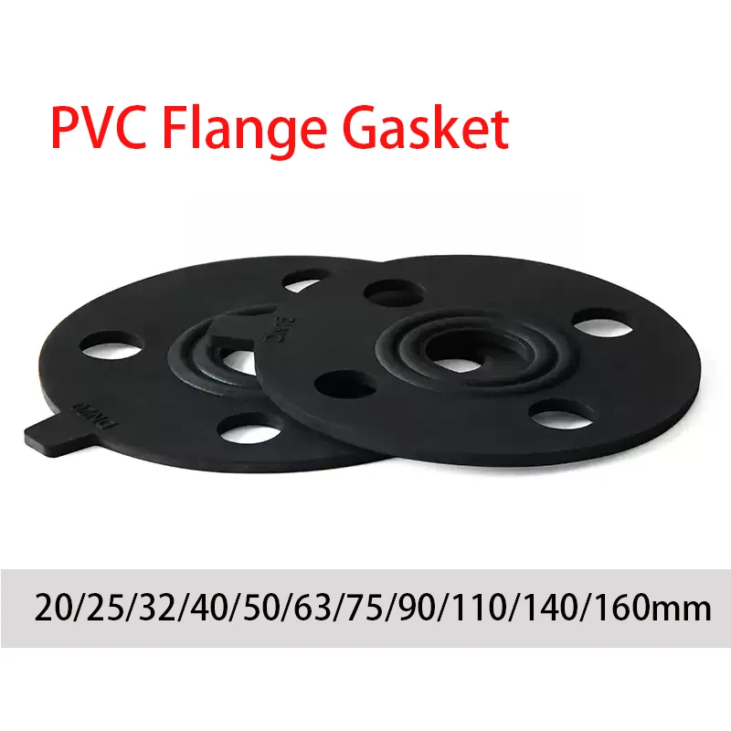 

1-20pcs Round with Holes Flange Gasket EPDM Sealing Washer Acid and Alkali Resistant Corrosion Rresistance Leather Cushion